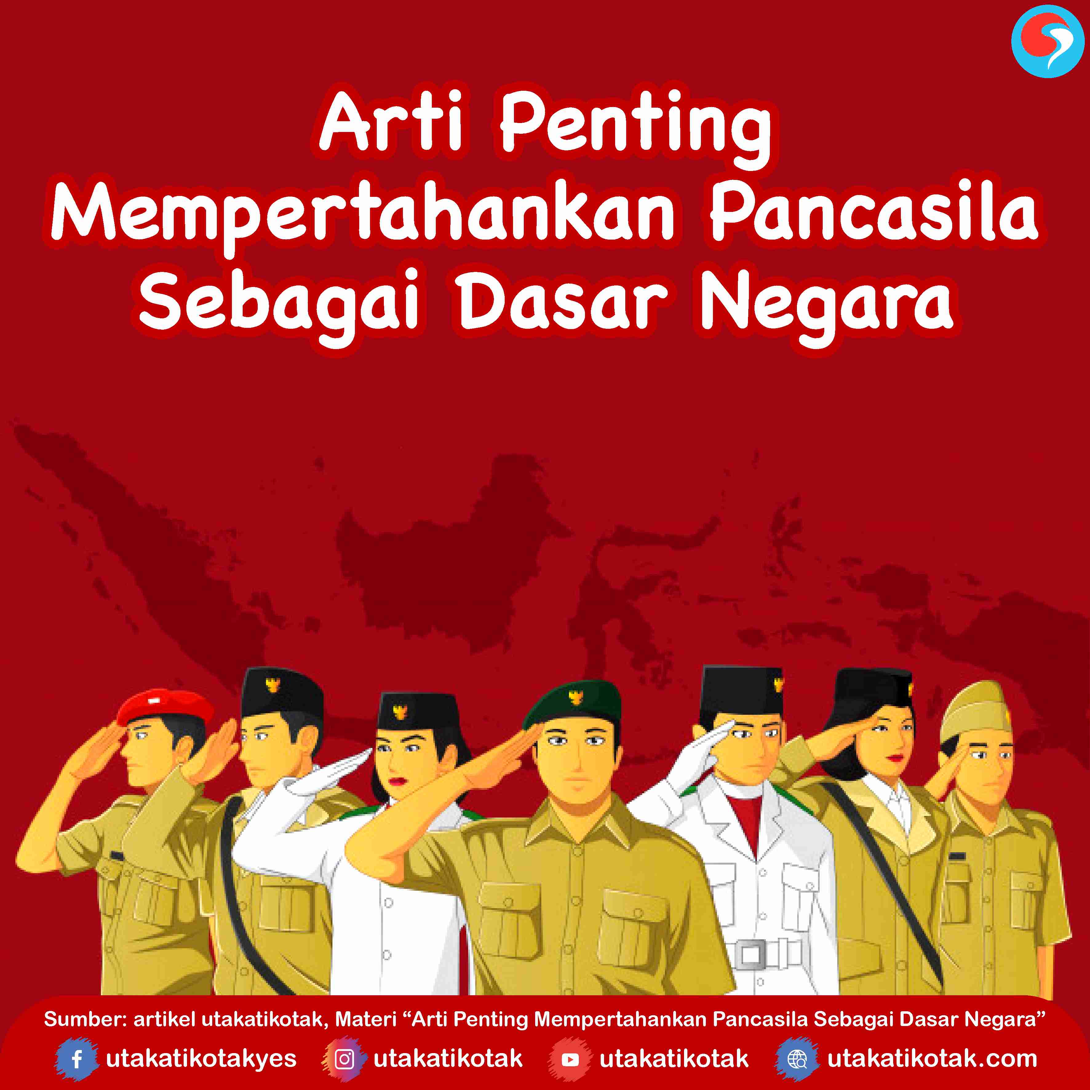 Detail Gambar Poster Mempertahankan Uud 1945 Nomer 49