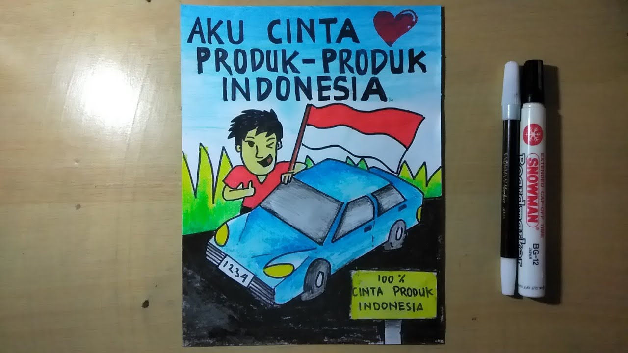 Detail Gambar Poster Mencintai Produk Indonesia Nomer 11