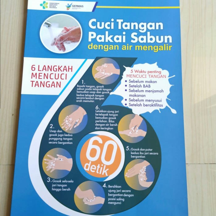 Detail Gambar Poster Mencuci Tangan Nomer 29