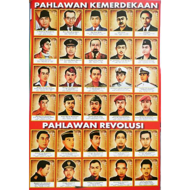 Detail Gambar Poster Pahlawan Nasional Nomer 31