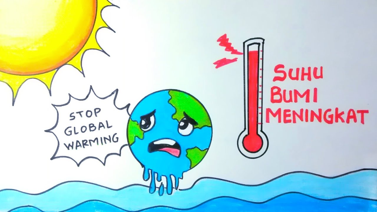 Detail Gambar Poster Pemanasan Global Warming Nomer 15