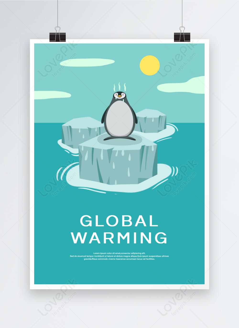 Detail Gambar Poster Pemanasan Global Warming Nomer 29