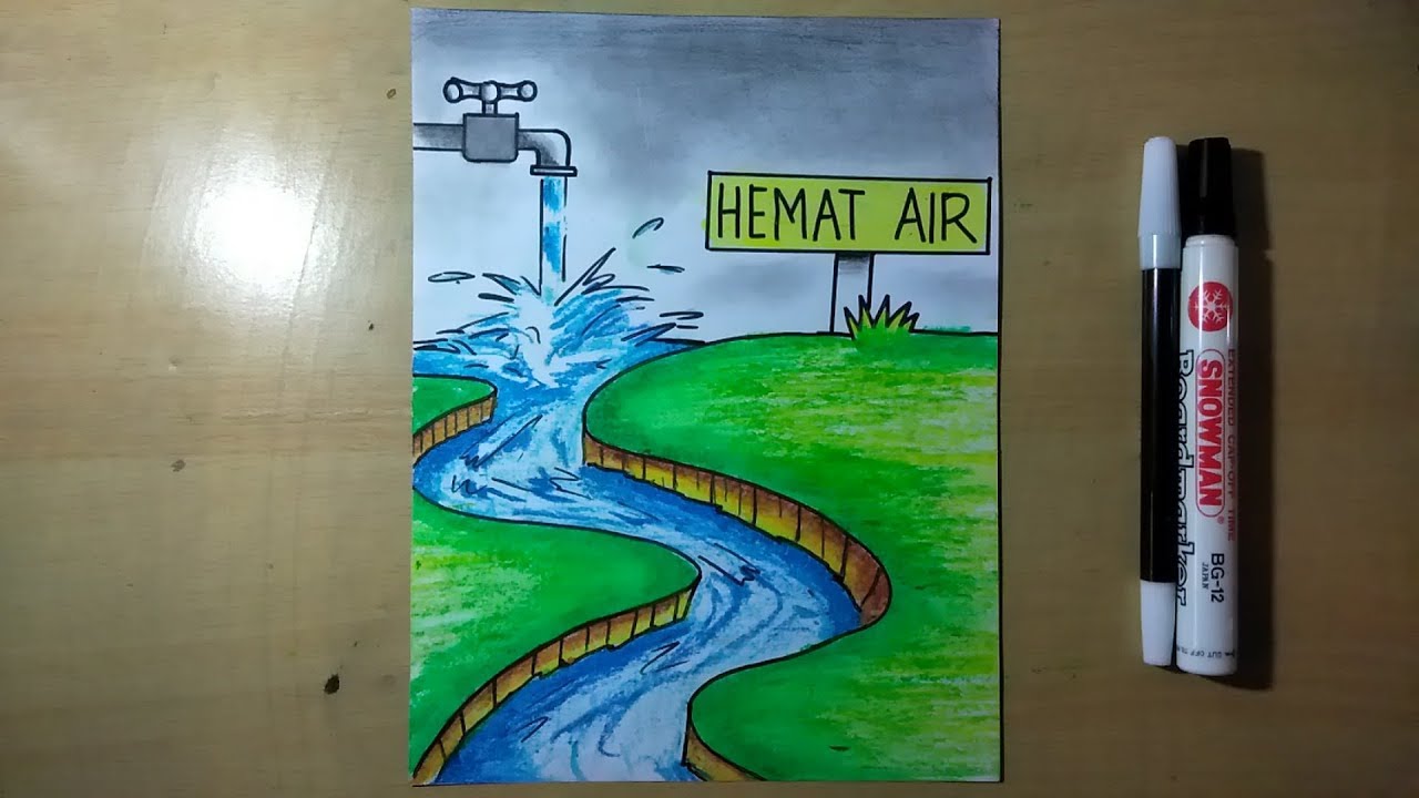 Detail Gambar Poster Poster Hemat Air Yang Bagus Nomer 8