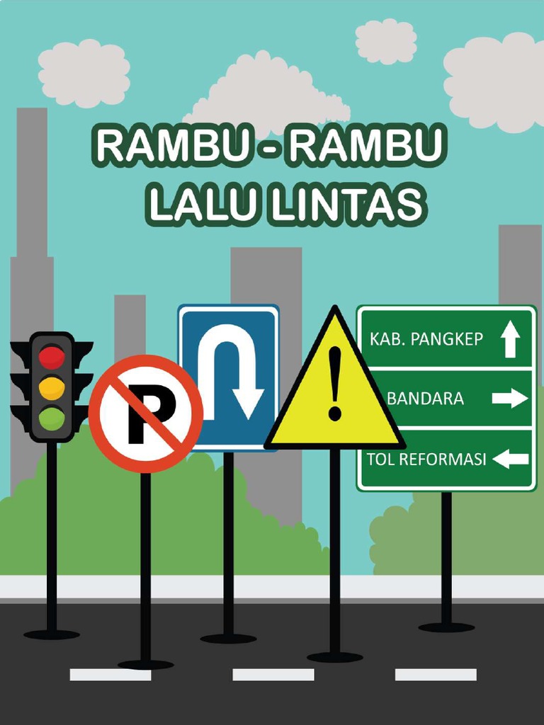 Detail Gambar Poster Rambu Lalu Lintas Nomer 27