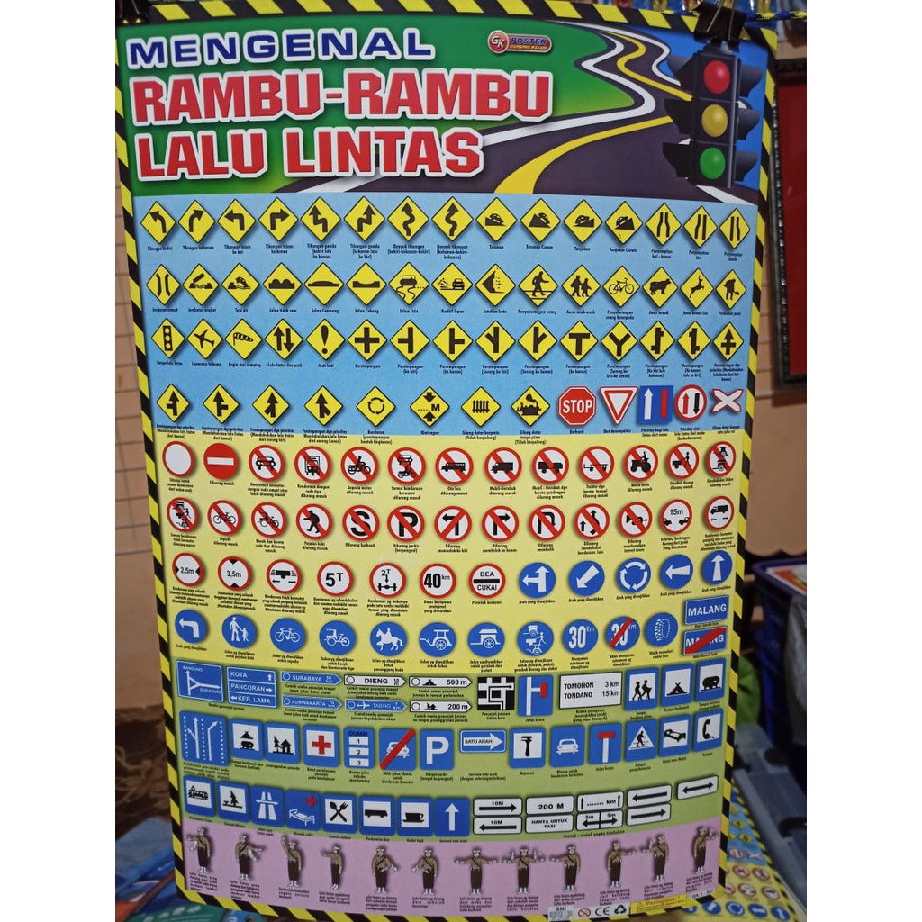 Detail Gambar Poster Rambu Lalu Lintas Nomer 38