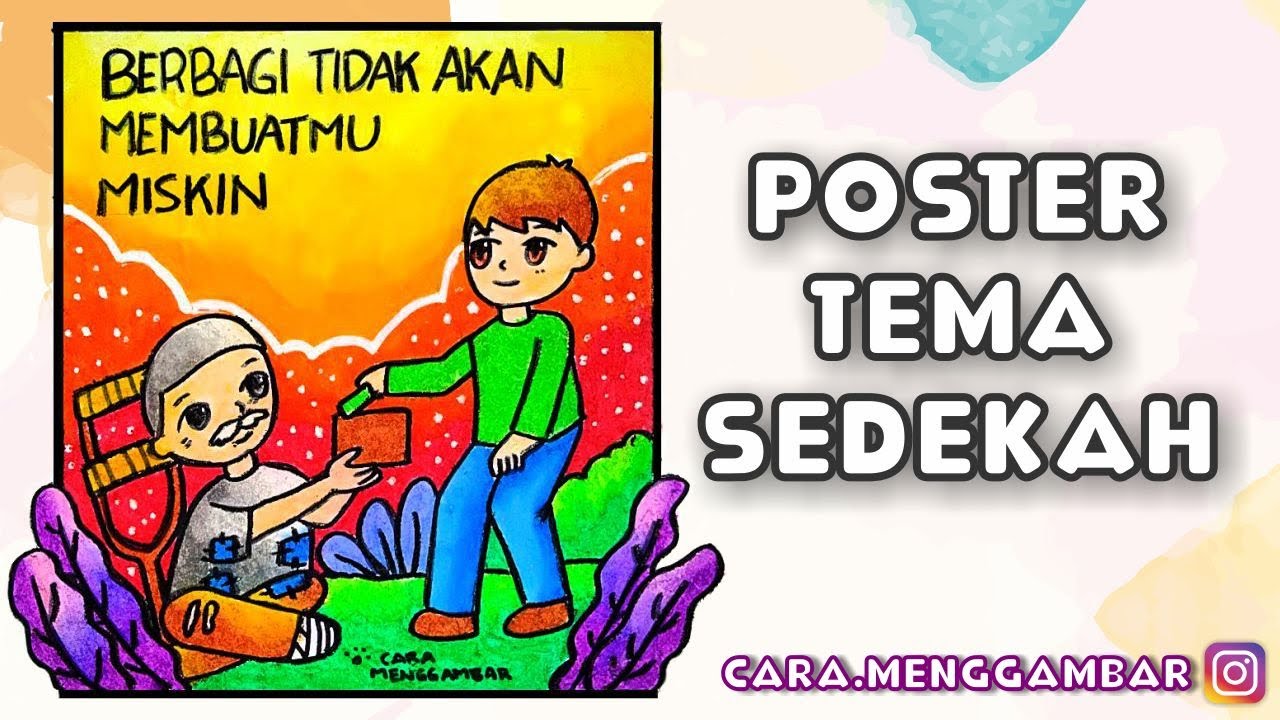 Detail Gambar Poster Saling Berbagi Nomer 2