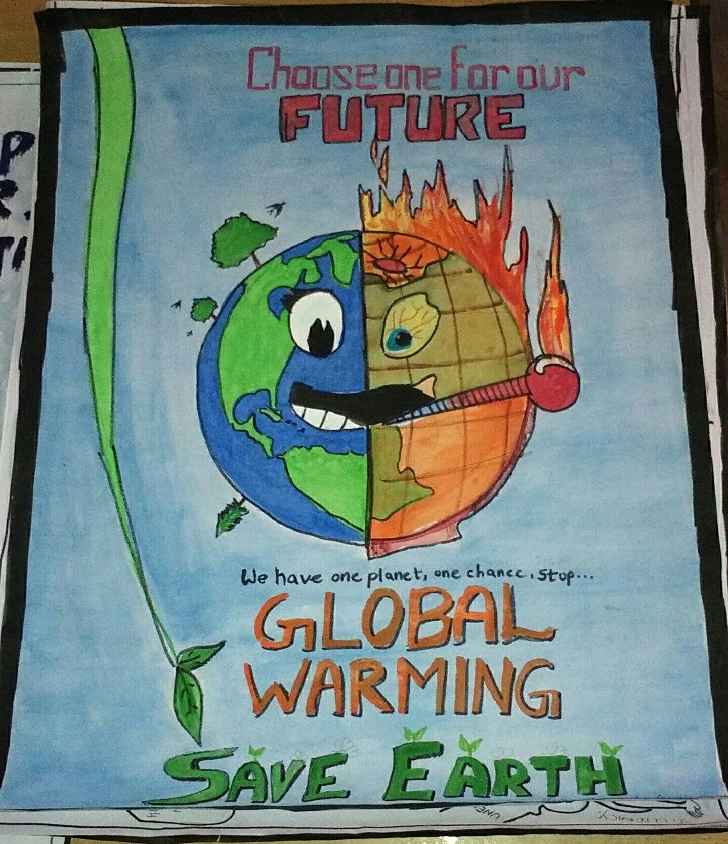 Detail Gambar Poster Stop Global Warming Nomer 10