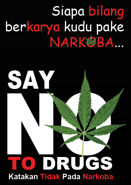 Detail Gambar Poster Stop Narkoba Dari Krayon Nomer 15