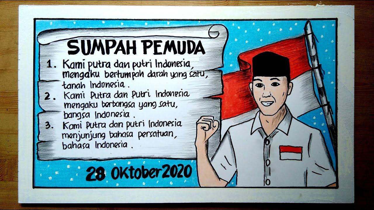 Detail Gambar Poster Sumpah Pemuda Nomer 29