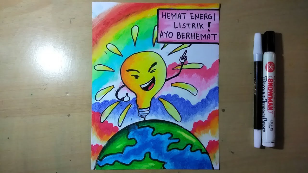 Detail Gambar Poster Tentang Hemat Energi Listrik Nomer 5