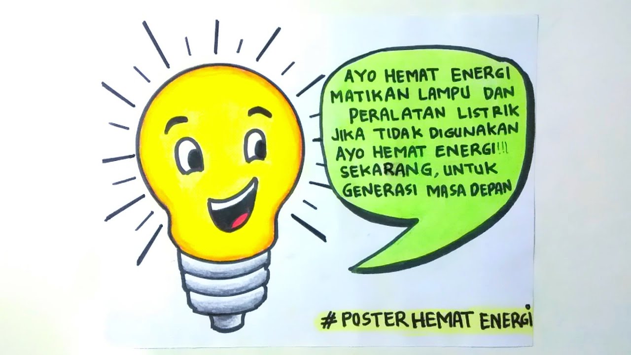 Detail Gambar Poster Tentang Hemat Energi Listrik Nomer 46