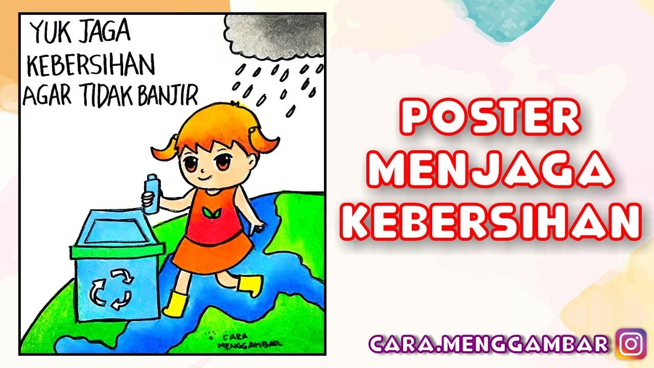 Detail Gambar Postrer Kebersihan Lingkungan Nomer 24