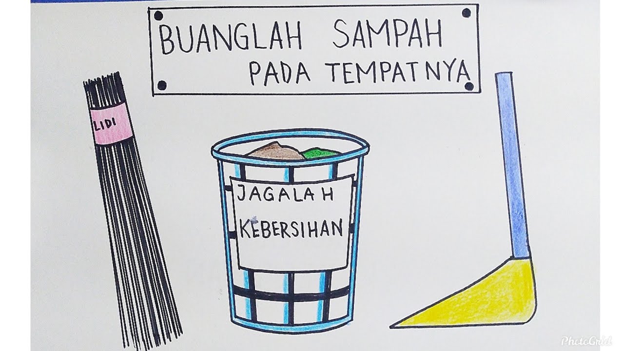 Detail Gambar Postrer Kebersihan Lingkungan Nomer 45