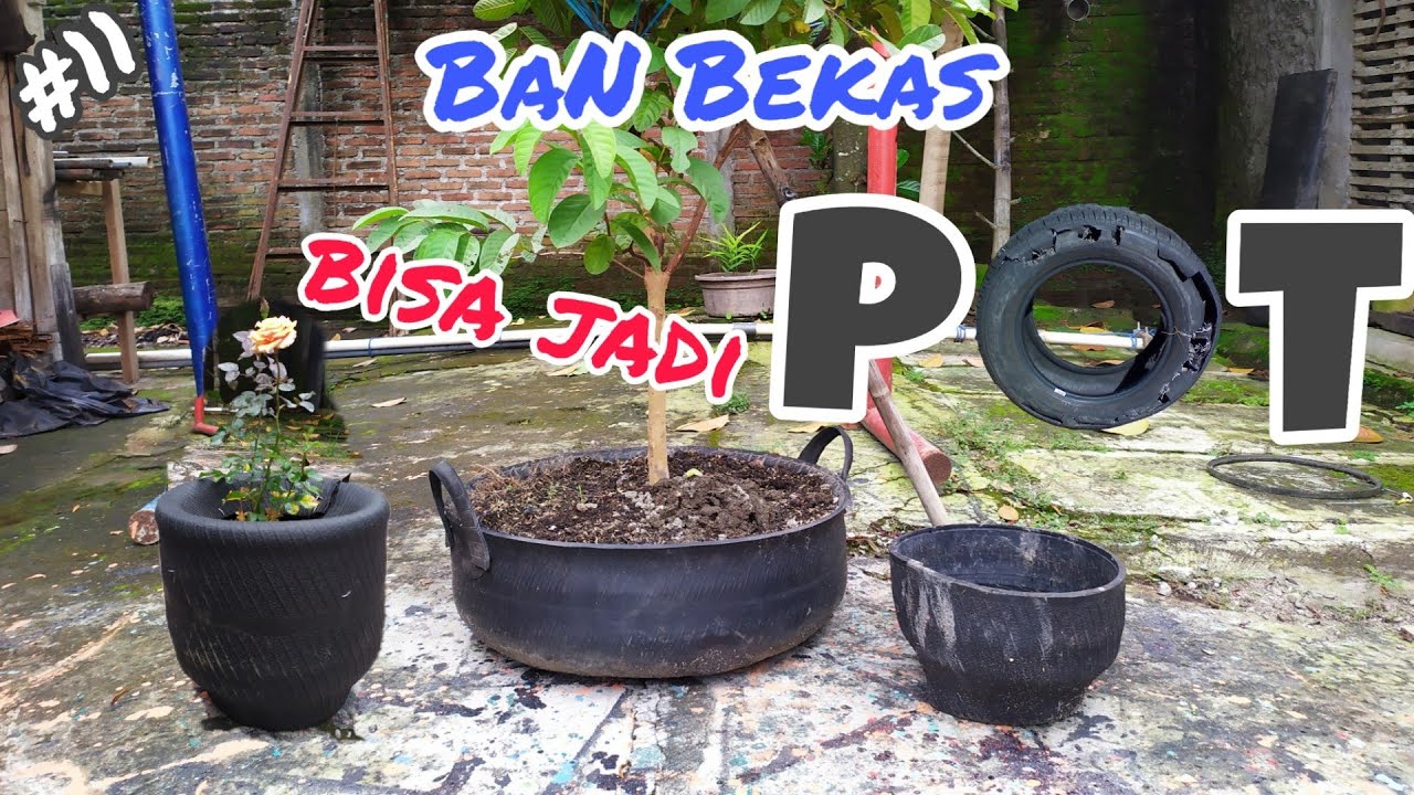 Detail Gambar Pot Bunga Dari Ban Mobil Nomer 41