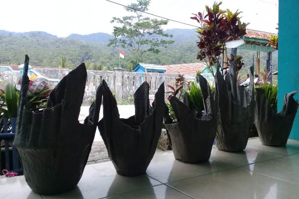 Detail Gambar Pot Bunga Dari Handuk Bekas Nomer 24