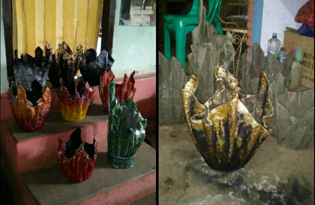 Detail Gambar Pot Bunga Dari Kain Bekas Nomer 40