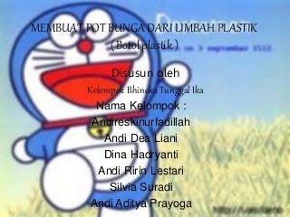 Detail Gambar Pot Bunga Doraemon Dari Botol Bekas Nomer 37