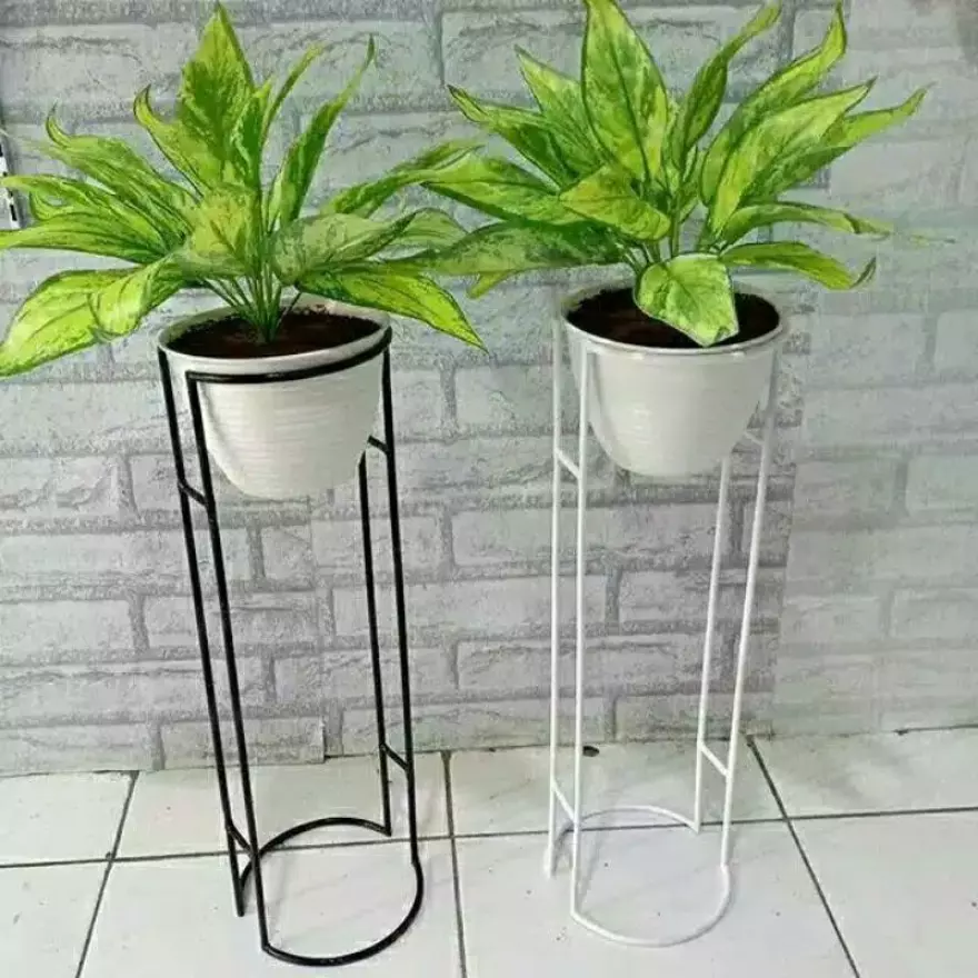 Detail Gambar Pot Bunga Minimalis Dari Besi Nomer 45