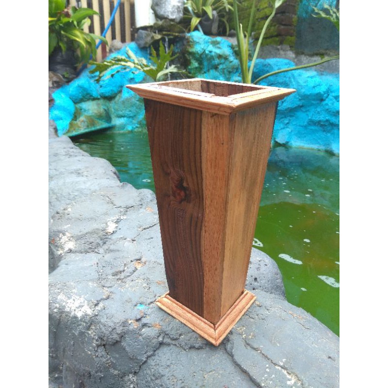 Detail Gambar Pot Bunga Minimalis Dari Kayu Nomer 42