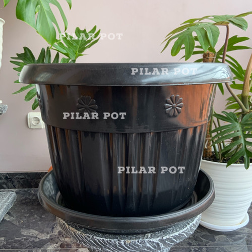 Detail Gambar Pot Bunga Plastik Nomer 2