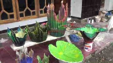 Detail Gambar Pot Bunga Terbuat Dari Handuk Nomer 10