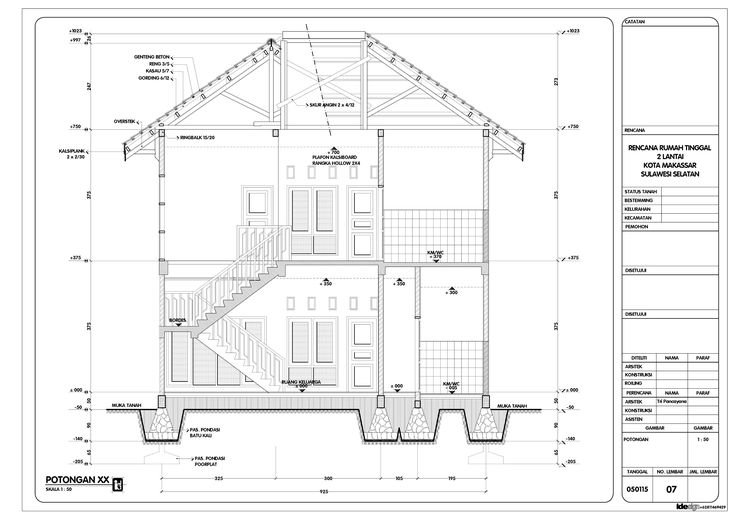 Detail Gambar Potongan Atap Perisai Nomer 35