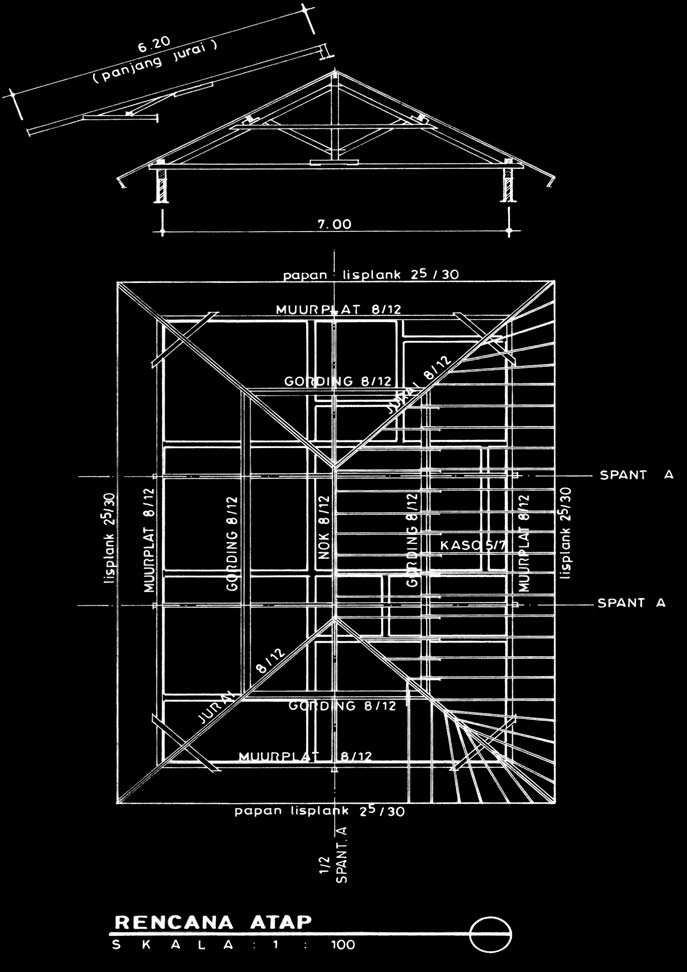 Detail Gambar Potongan Atap Perisai Nomer 43