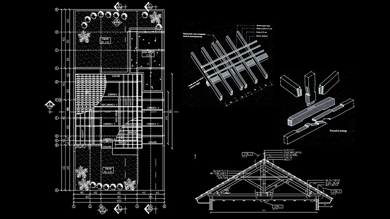 Detail Gambar Potongan Atap Perisai Nomer 47