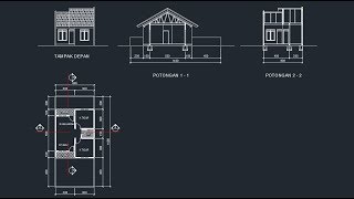 Detail Gambar Potongan Atap Perisai Nomer 7