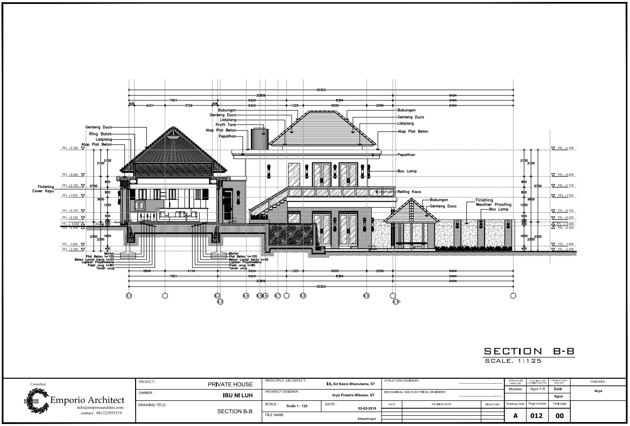 Detail Gambar Potongan Bangunan Nomer 12