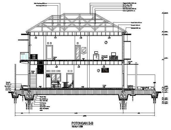 Detail Gambar Potongan Bangunan Nomer 15