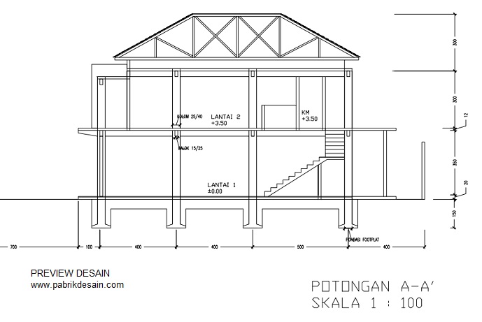 Detail Gambar Potongan Bangunan Nomer 39