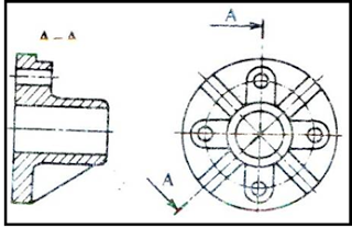 Detail Gambar Potongan Gambar Teknik Nomer 15