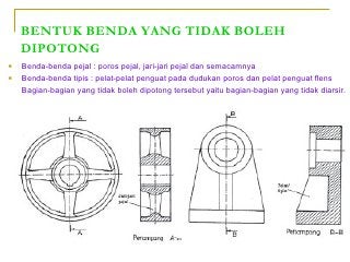 Detail Gambar Potongan Gambar Teknik Nomer 45