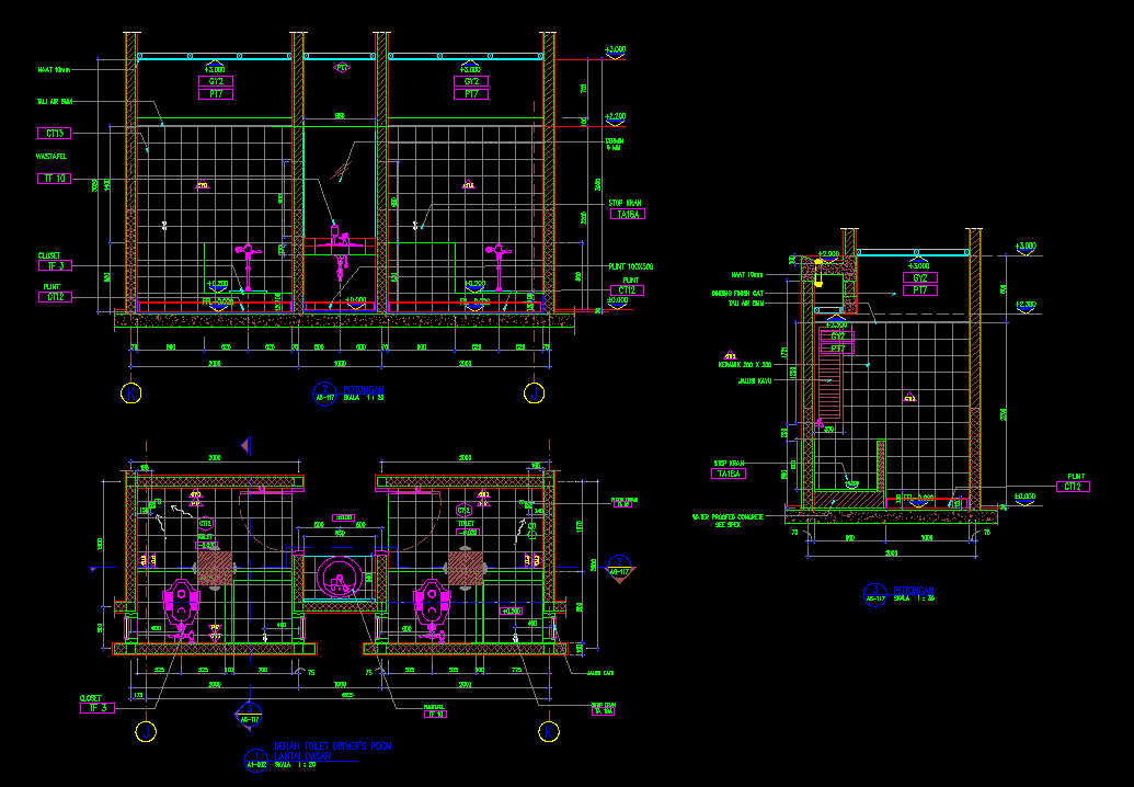 Detail Gambar Potongan Kamar Mandi Wc Nomer 39