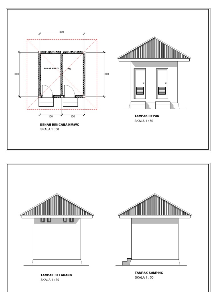 Detail Gambar Potongan Kamar Mandi Wc Nomer 43