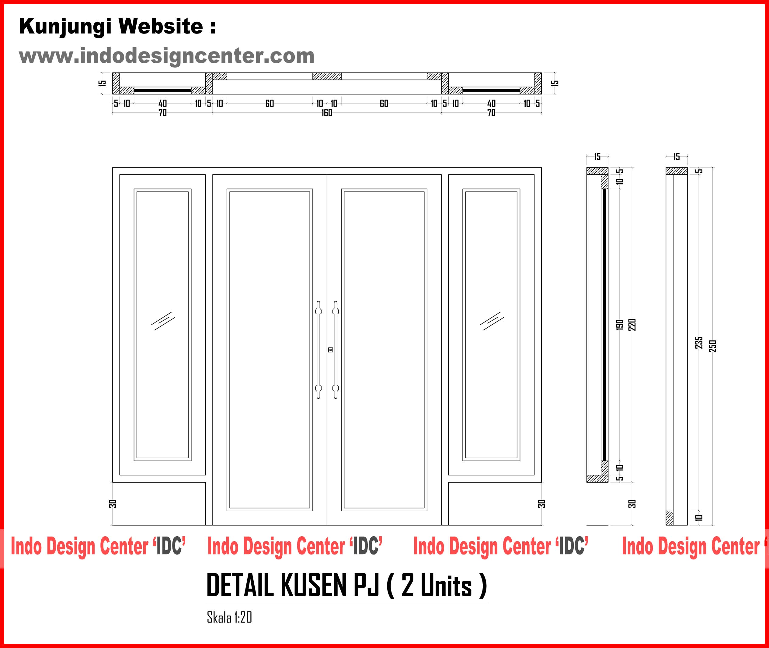 Detail Gambar Potongan Pint Kupu Tarung Nomer 7