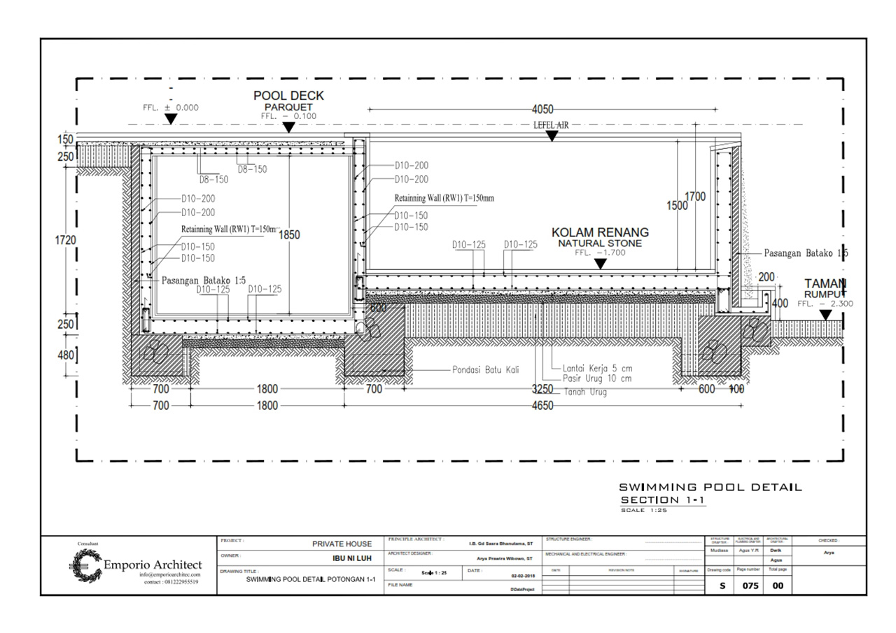 Detail Gambar Potongan Rumah 1 Lantai Nomer 55