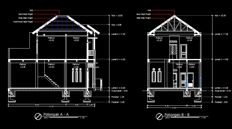 Detail Gambar Potongan Rumah Nomer 14