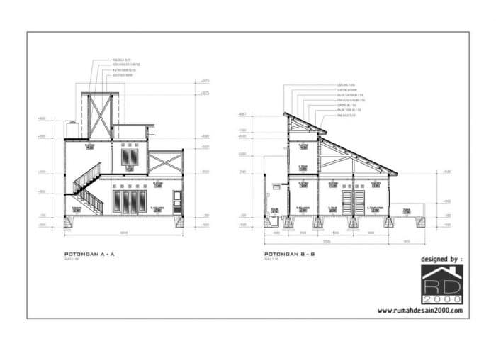 Detail Gambar Potongan Rumah Sederhana Nomer 45