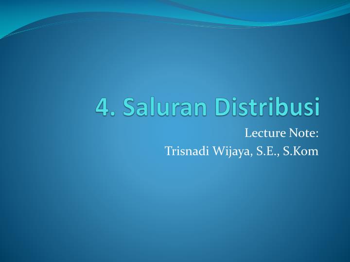 Detail Gambar Power Point Distribusi Nomer 10