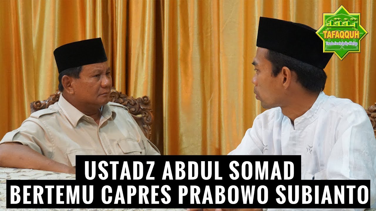 Detail Gambar Prabowo Ustadz Abdul Somad Nomer 5