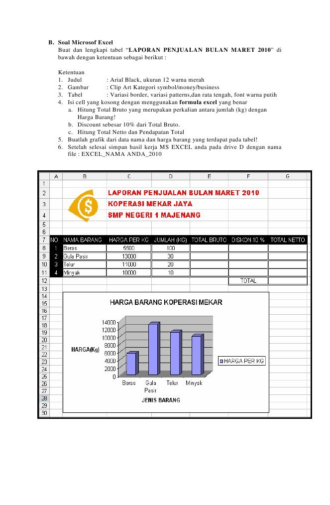 Detail Gambar Praktek Tik Kelas 2 Semester 2 Nomer 7