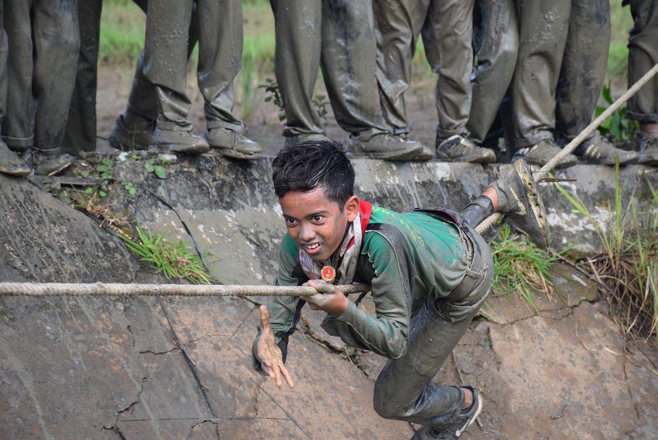 Detail Gambar Pramuka Kegiatan Pramuka Panjat Tebing Nomer 38