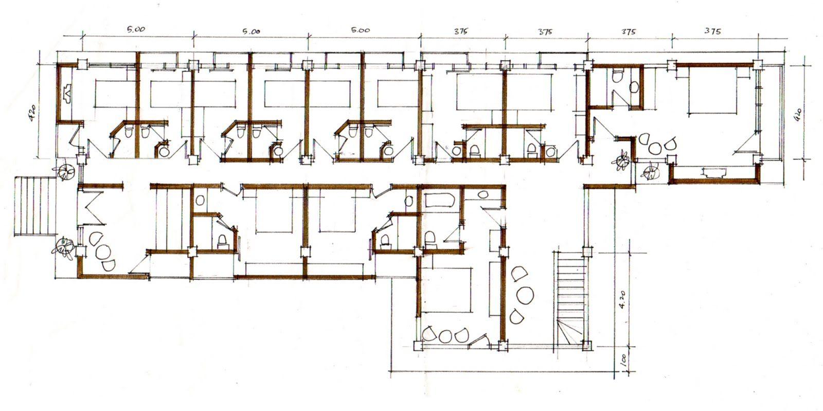 Detail Gambar Prarancangan Hotel Utarra Nomer 4