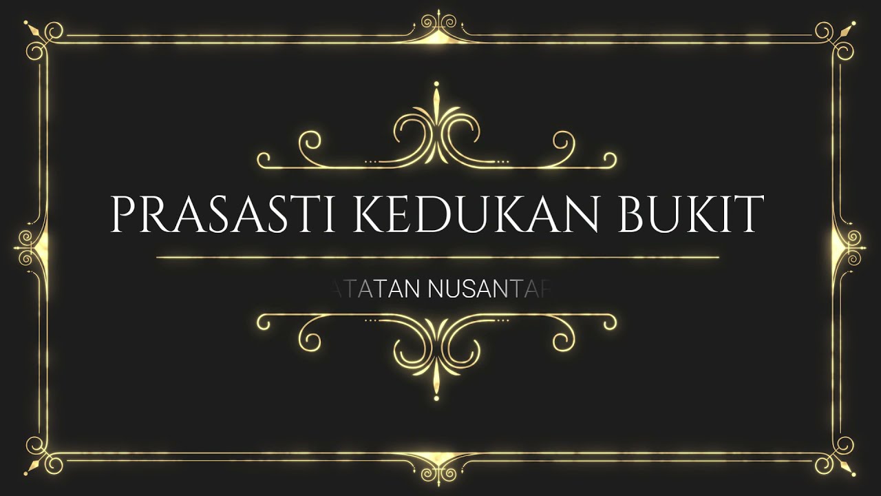 Detail Gambar Prasasti Kedukan Bukit Nomer 52