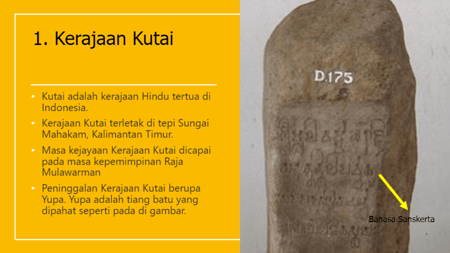 Detail Gambar Prasasti Kerajaan Kutai Nomer 33