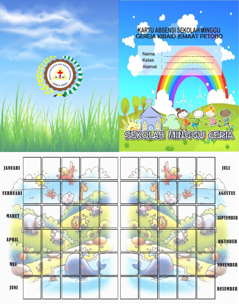 Detail Gambar Presensi Sekolah Minggu Nomer 4