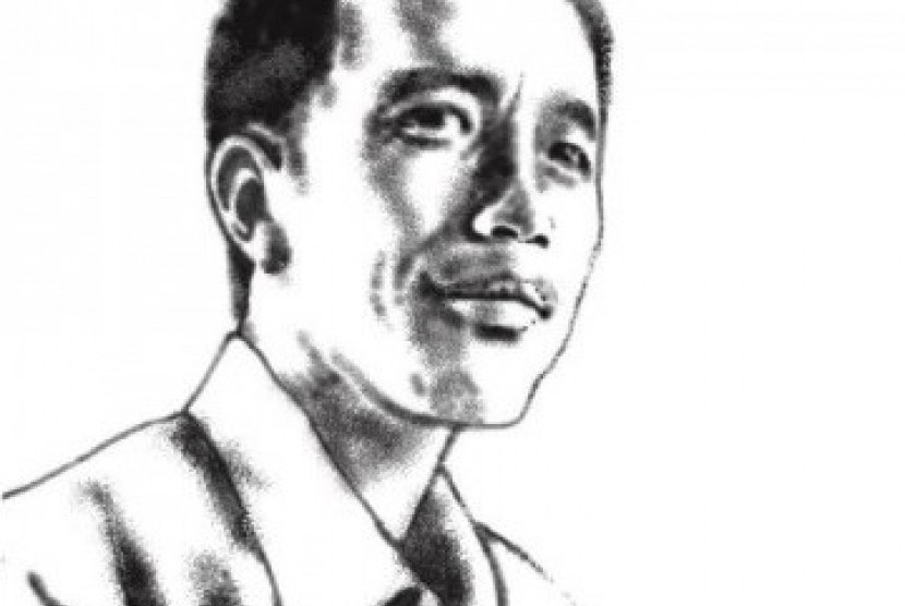 Detail Gambar Presiden Jokowi Hitam Putih Nomer 42