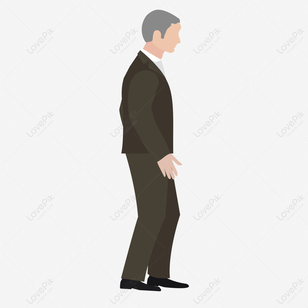 Detail Gambar Pria Clipart Hitam Putih Berdiri Nomer 54